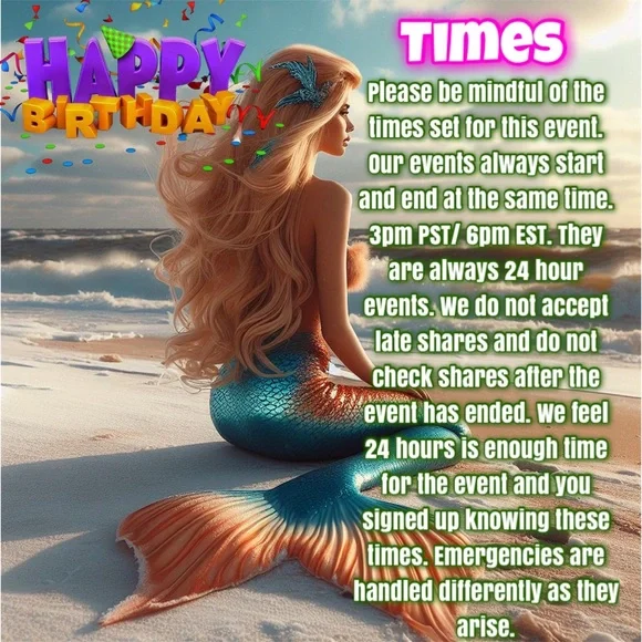 EVENT OVER! If you didn’t complete ur shares time is up! TY ALL 4 EVERYTHING! 💕 - Picture 3 of 7